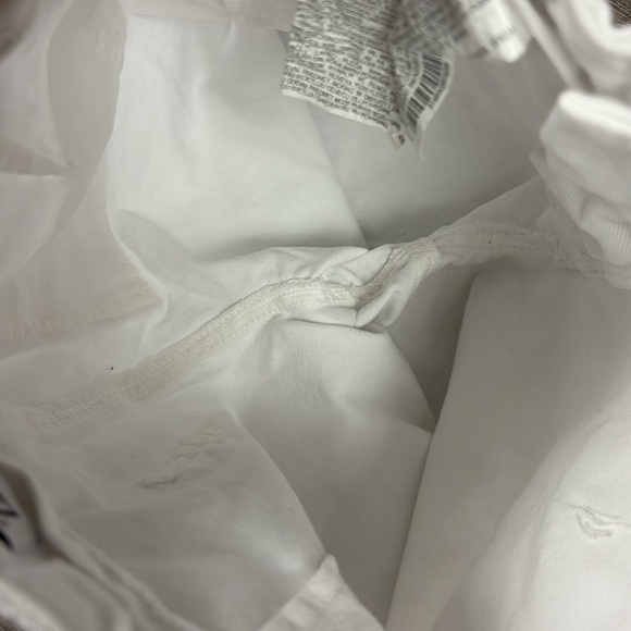 Zara Women’s White High Rise Wide Leg Jeans Size 2 - Picture 5 of 10